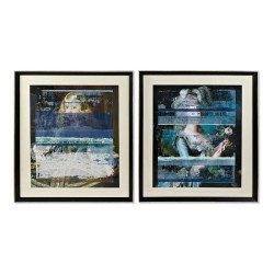 Pintura DKD Home Decor CU-180444 86,6 x 4 x 100 cm Arte Moderno (2 Unidades)