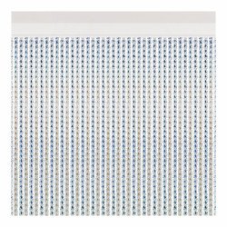 Cortina Acudam Marina Portas Multicolor Exterior PVC Alumínio 90 x 210 cm