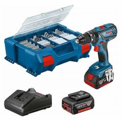 Conjunto de berbequim e acessórios BOSCH Professional GSB 18V-21